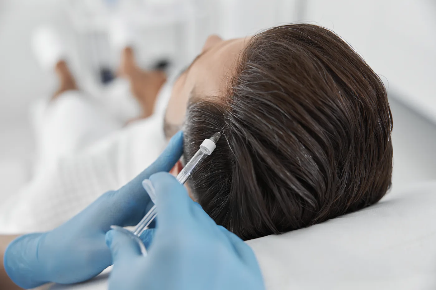 GFC hair treatment for post-transplant follicle care