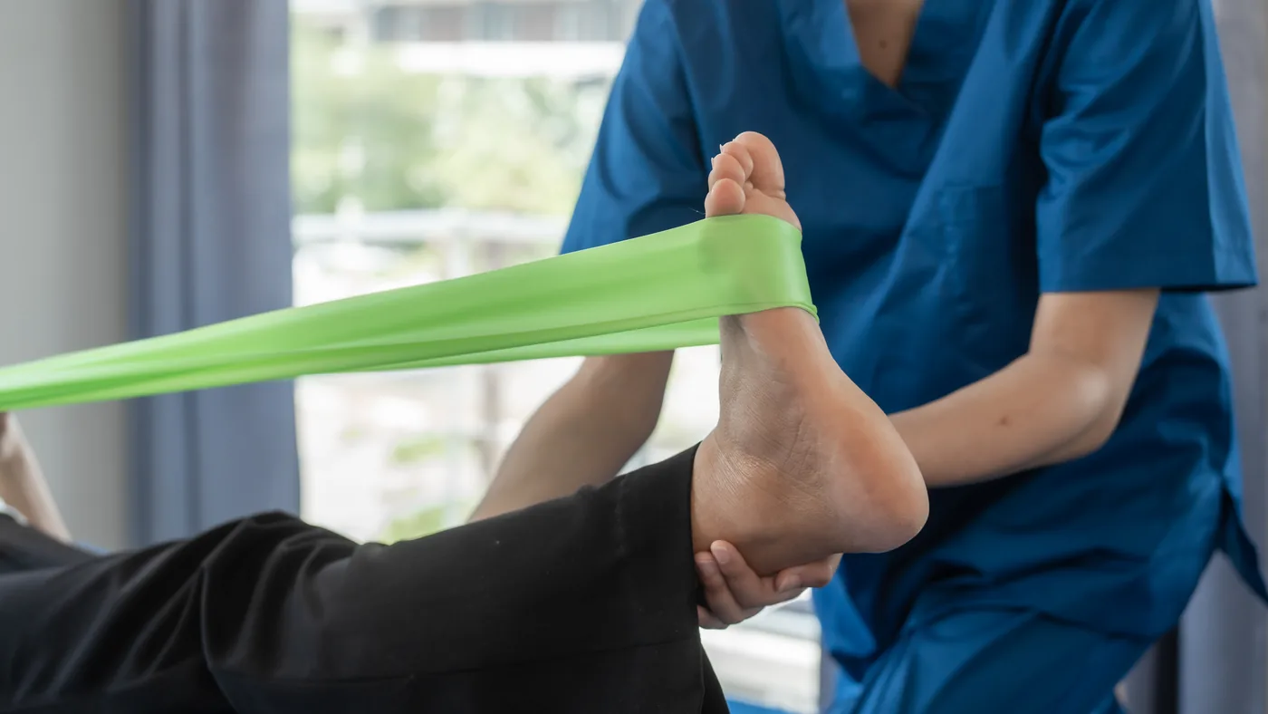 Corrective stretch therapy session at Aevum Health, Goregaon West Mumbai